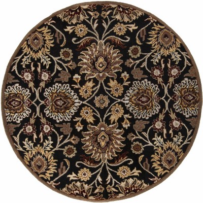 Hauteloom Conesus 1053 Hand Tufted Black Wool Rug