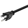 Monoprice Power Cord Splitter - 6 Feet - Black | NEMA 5-15P to 2x NEMA 5-15R, 16AWG, 13A, SJT, Plug Two Devices into a Single Power Outlet - 2 of 4