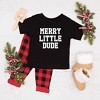 The Juniper Shop Merry Little Dude Toddler Short Sleeve Tee - 2 of 3