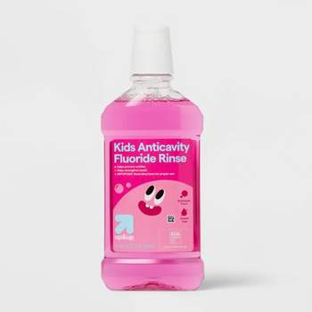 Anticavity Kids' Fluoride Rinse Mouthwash Bubble Gum Flavor - 16.9 fl oz - up & up™