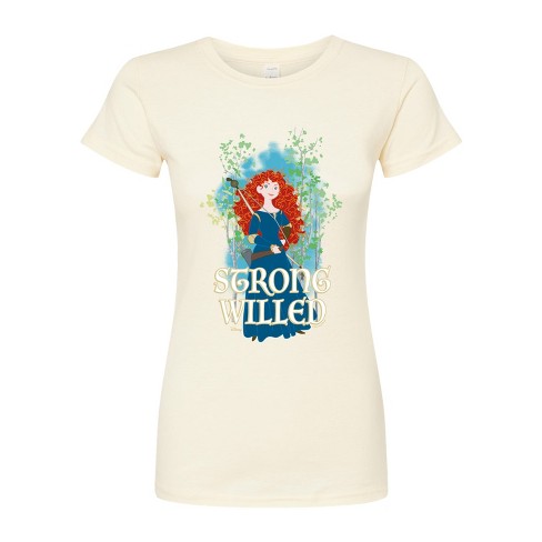 Women's - Disney - Merida Strong Willed Juniors Fitted Graphic T-Shirt - image 1 of 3