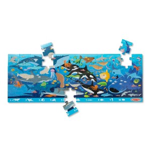 ラグ neighborhood wind and sea NHWDS-N-MAT Melissa And Doug Search And Find Beneath The Waves Floor Puzzle