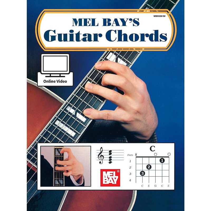 Mel Bay Guitar Chords Book & Online Audio, 1 of 2