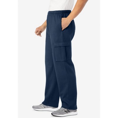 KingSize Fleece Cargo Sweatpants