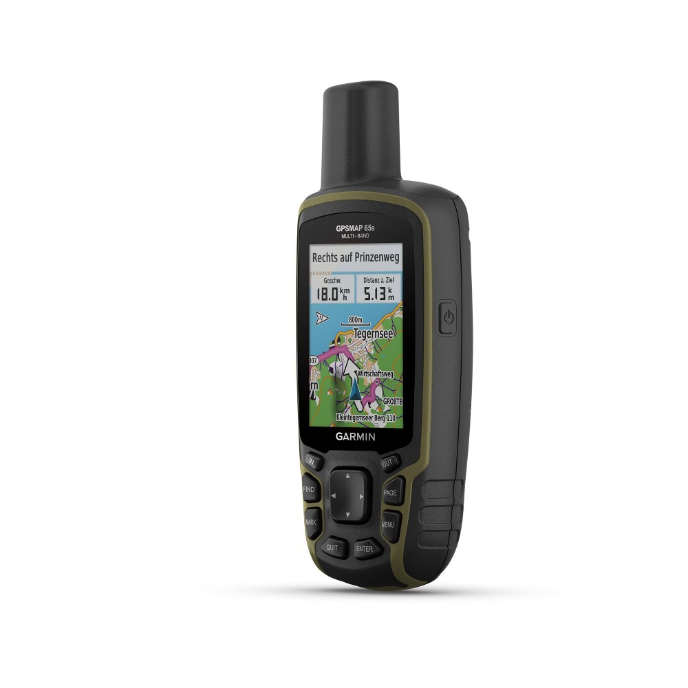 Garmin 2.6" GPS with Built-In Bluetooth - GPSMAP 65s: Handheld Unit & 16-Hour Battery