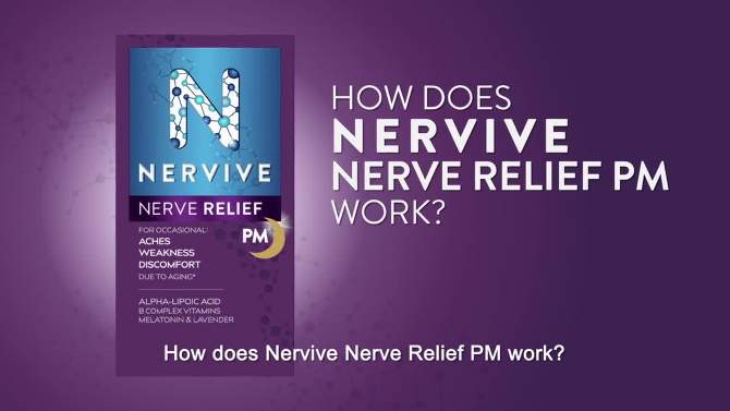Nervive Nerve Relief PM Tablets - 30ct, 2 of 15, play video