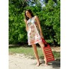 Womens Olive Workshop Capri Shift Dress Americana - 2 of 4