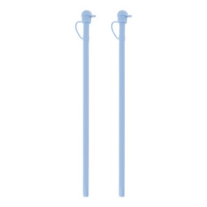 Unique Bargains Durable Replacement Straw and Cover 2 Pcs - 1 of 4