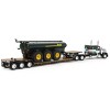 First Gear DCP 1/64 Metallic Green Husky Peterbilt 379 w/ Fontaine Renegade Lowboy & Husky Manure Spreader Ages 14+ 60-1589 - 3 of 4