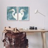 Stupell Industries Nautical Cranes Bird Portraits Abstraction Black Framed Giclee Art - 2 of 4