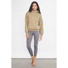 Spruce Fashion Cropped Essential Micro Watts Hoodie - 4 of 4