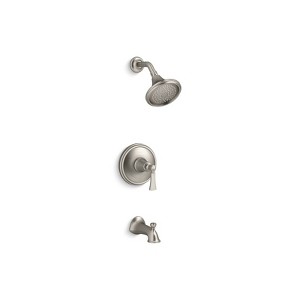 Kohler 1-Handle Brushed Nickel Tub and Shower Faucet - 1 of 1