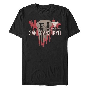 Men's Big Hero 6 San Fransokyo T-Shirt - 1 of 4