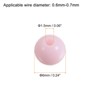 Unique Bargains Loose Craft DIY Earring Necklace Making Acrylic Round Beads 4200 Pcs - 2 of 4