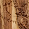 Park Designs Leaves Etched Wood Cutting Board - image 3 of 4