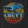 Men's General Motors Chevy Camaro SS Retro Cruising Circle T-Shirt - 2 of 4