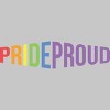 Adult Design By Humans Pride Proud Rainbow By RandomDudeArt T-Shirt - 2 of 2
