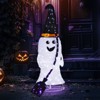Slickblue 4ft Lighted Ghost Halloween Decoration with 100 LED Lights for Outdoor Yard or Lawn Display - 3 of 4