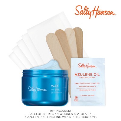 Sally Hansen Microwavable Wax for Body Kit - 6oz: Bikini Line, Contains Vitamin E, Vegan, All Hair Types