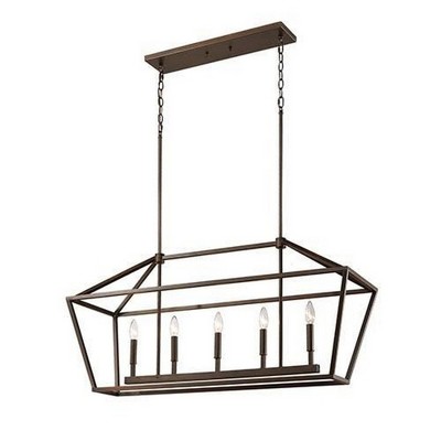 Millennium Lighting 5 - Light Pendant in  Rubbed Bronze