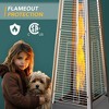 Pamapic 42,000 BTU Residential Propane Patio Heater with Cover - 4 of 4
