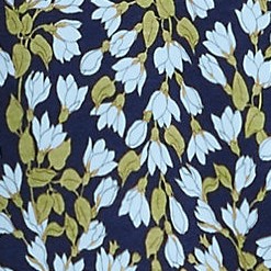 navy mini bloom floral