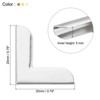 Unique Bargains Anti-corrosion Scrapbook Photo Album Mounting Metal Book Corners 0.79" 150 Pcs - 2 of 4