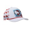 Hello Kitty Phone Call Adult White Trucker Hat - 4 of 4