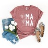 Simply Sage Market Women's Mama Flower Short Sleeve Graphic Tee - 3 of 3