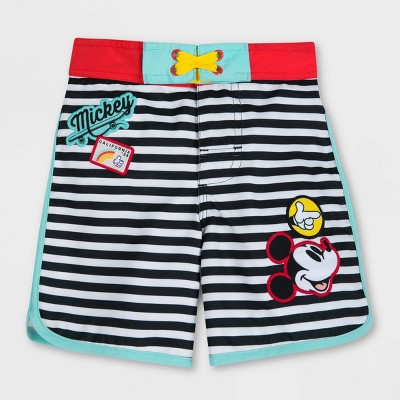 boys white swim shorts