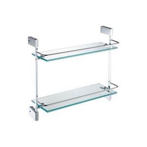 KubeBath Aqua Fino by KubeBath Double Glass Shelve - 1 of 1