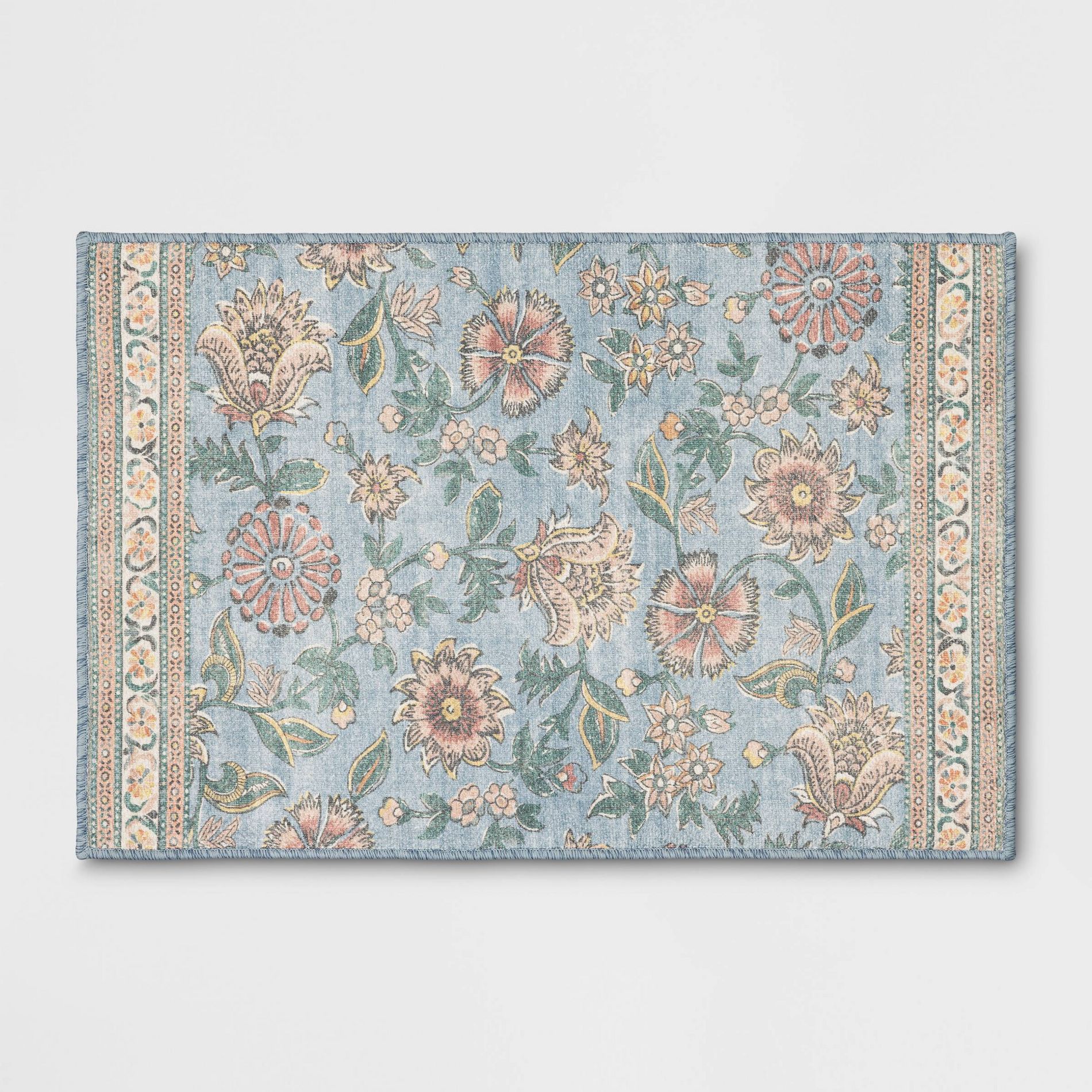 2'x3' Laurel Comfort Mat Accent Rug Blue - Threshold™
