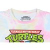 Seven Times Six Teenage Mutant Ninja Turtles Girls' Character Boxes Tie-Dye T-Shirt Multicoloured - 3 of 4