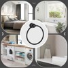 WOWOW Wall Mount Towel Ring in Stainless Steel Brushed Nickel 1 Pcs - 2 of 4