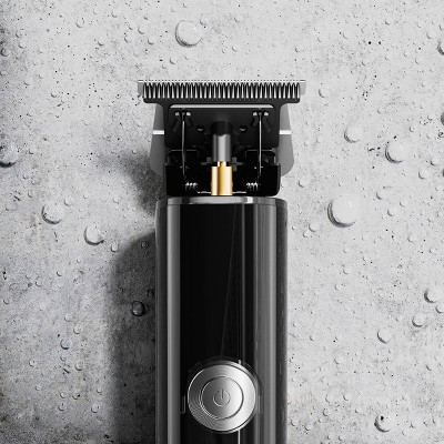 Beard Club T-Blade Beard Edger Trimmer: Battery Powered, For All Hair Types, With 5 Pieces