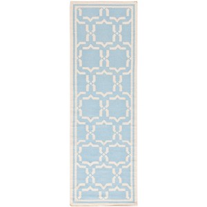 Dhurries DHU545 Hand Woven Flat Weave Indoor Rugs - Safavieh - 1 of 4