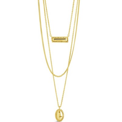 SHINE by Sterling Forever Hartley Layered Necklace