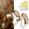 MEDca BTE Hearing Aids for Seniors, Behind the Ear Sound Amplifier Super Mini Size Sound Enhancer For Better Hearing (Pair) - 2 of 4