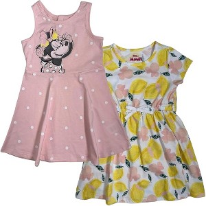 Disney Toddler/Little Girls' 2-Pack Minnie Mouse Casual Fashion Dresses - 1 of 4