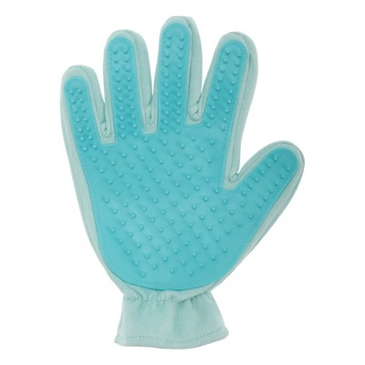 Unique Bargains Five Finger Pet Grooming Glove 1 Pc