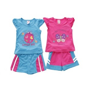 Just Love Two Piece Short Set (Pack of 2) - 1 of 3