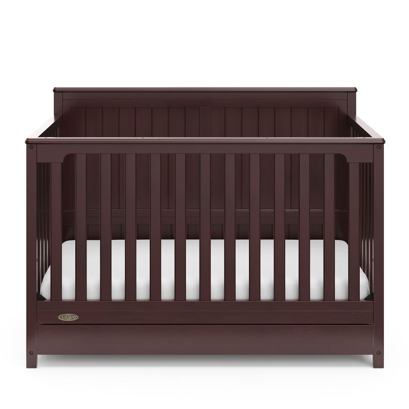 Graco Hadley 5-in-1 Convertible Crib with Drawer, 3 of 16