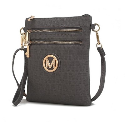 MKF Collection Andrea Milan M Signature Crossbody Bag by Mia K