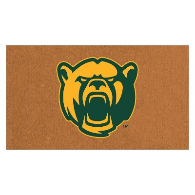 EvergreenNCAABaylor Bears Logo Natural Coir 28 x 16 Inches Indoor Outdoor Doormat