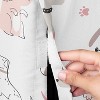 Sweet Jojo Designs Girl Dog Crate Kennel Cover 36in. Cartoon Puppy Dog White and Pink - 3 of 4