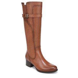 Naturalizer Women's Kenna Tall Boot English Tea Leather 8 M - 1 of 4
