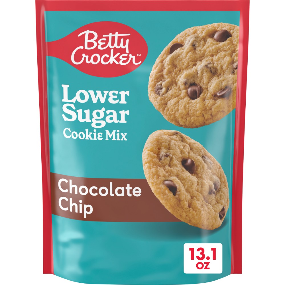 Betty Crocker Lower Sugar Chocolate Chip Cookie Mix - 13.1oz