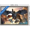 Trends International How To Train Your Dragon (2025) - Group Framed Wall Poster Prints - 3 of 4