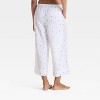 Women's Cropped Pajama Pants - Auden™ - 2 of 3