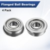 Unique Bargains Durable Chrome Steel Flanged Ball Bearing 4 3mm x 8mm x 3mm - 4 of 4